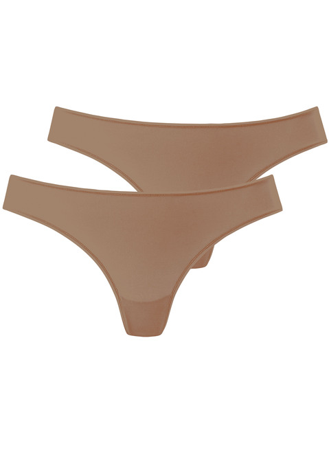 Bild: String von LASCANA: String von Lascana im praktischen 2er-Pack. Flache, elastische Saumkanten. Sitzt wie eine zweite Haut. Angenehme Qualität mit weichem Griff.