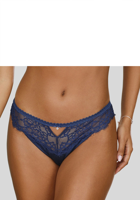 Bild: String von LASCANA: Femininer String aus floraler Spitze und edler Qualität mit hohem Seidenanteil. Mit einzigartigem Glitzeraccessoire und Zierschleife in der vorderen Mitte. Mit eingearbeitetem Baumwollzwickel. Mit passenden BHs aus der gleichen Serie erhältlich. Mit Liebe & Leidenschaft in Hamburg kreiert. Obermaterial: 56% Polyamid, 32% Seide, 12% Elasthan.