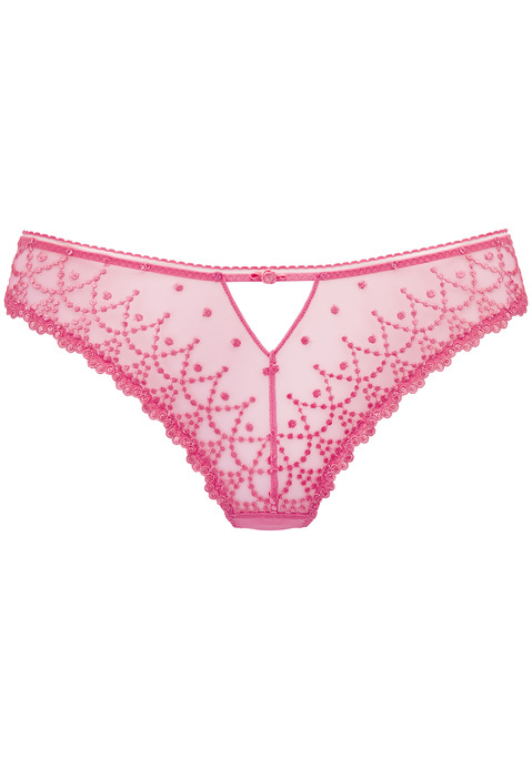 Bild: String von LASCANA: Aus leicht transparenter, elasticher Stickereispitze Mit Baumwollzwickel.