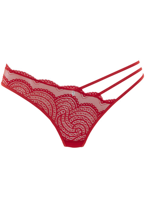 LASCANA String Damen rot Gr.48/50