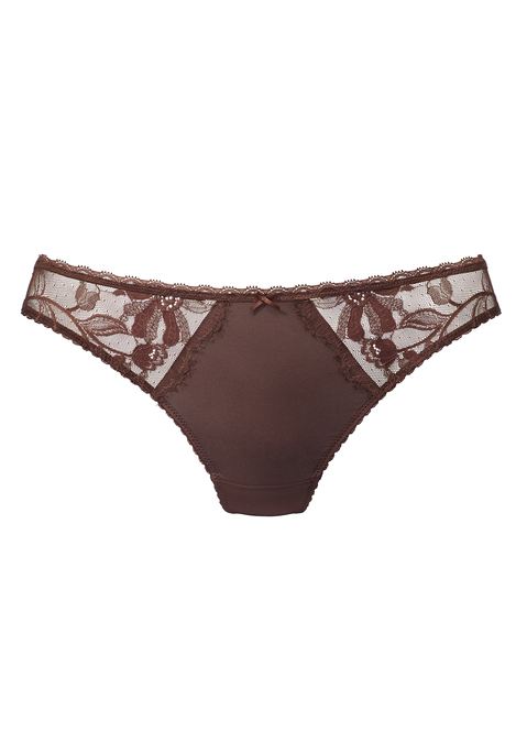Bild: String von LASCANA: Eleganter String mit feiner Zierschleife in der vorderen Mitte. Aus seidig glänzendem, leichtem Material mit Einsätzen aus Eyelash-Jacquardspitze. Mit eingearbeitetem Baumwollzwickel. Passende BHs aus der gleichen Serie. Mit Liebe & Leidenschaft in Hamburg kreiert. Aus 88% Polyamid, 12% Elasthan.