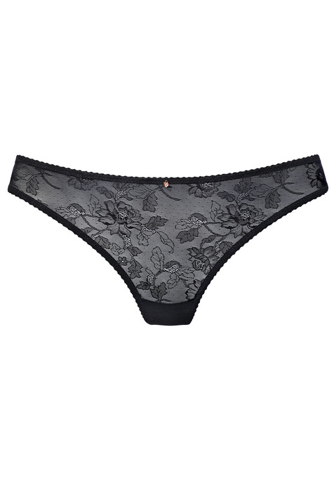 Bild: String von LASCANA: Femininer String mit hübschem Herzaccessoire in der vorderen Mitte. Aus feiner, flacher Spitze. Mit eingearbeitetem Baumwollzwickel. Passender BH aus der gleichen Serie erhältlich. Mit Liebe & Leidenschaft in Hamburg kreiert. Aus 85% Polyamid, 15% Elasthan.