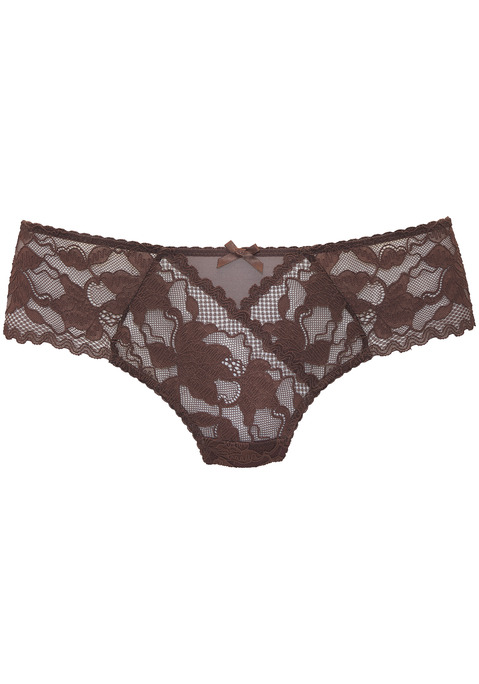 Bild: Stringpanty von LASCANA: Verführerische Stringpanty mit Netzeinsatz & Zierschleife in der vorderen Mitte. Rundherum aus floraler Spitze in transparenter Optik. Mit eingearbeitetem Baumwollzwickel. Passende BHs aus der gleichen Serie erhältlich. Mit Liebe & Leidenschaft in Hamburg kreiert. Aus 90% Polyamid, 10% Elasthan.