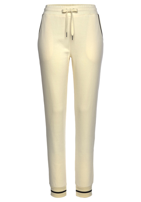 LASCANA Sweathose Damen hellbeige Gr.40/42