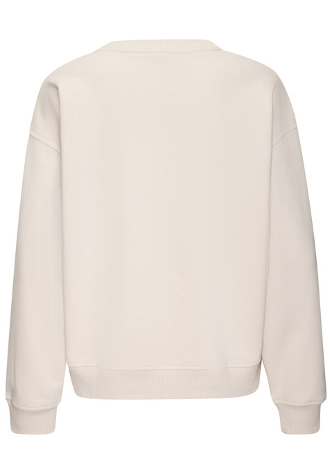 Bild: Sweatshirt von Venice Beach: Kuscheliges Sweatshirt von Venice Beach mit Schriftzugstickerei vorn. Metallisch glänzende Knöpfe auf der Schulter. Rundhalsausschnitt. Überschnittene Schultern. Gerippte Bündchen. Für tolle Freizeit-Looks. Weiche Sweatware.