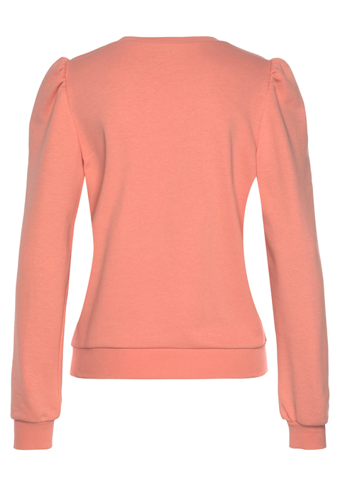 LASCANA Sweatshirt Damen papaya Gr.40/42