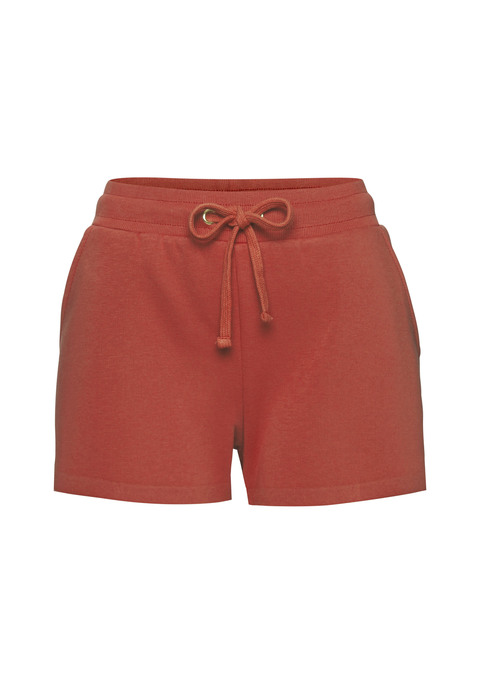 Bild: Sweatshorts von LASCANA: Sweatshorts von Lascana. Elastischer Tunnelzugbund. Seitliche Taschen. Hosensaum mit cooler Rollkante. Bequeme Passform. Softe Sweatware aus Baumwoll-Mix.