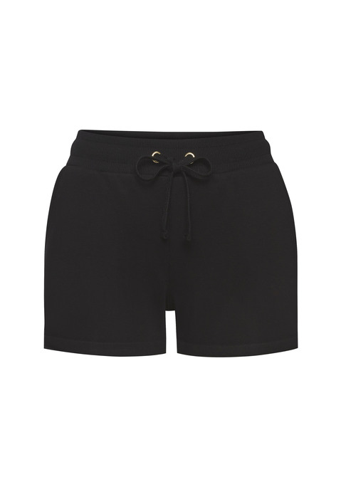 Bild: Sweatshorts von LASCANA: Sweatshorts von Lascana. Elastischer Tunnelzugbund. Seitliche Taschen. Hosensaum mit cooler Rollkante. Bequeme Passform. Softe Sweatware aus Baumwoll-Mix.