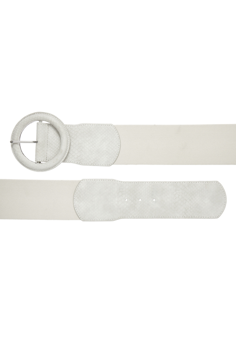 Bild: Taillengürtel von LASCANA: Taillengürtel von LASCANA. Aus Lederimitat und Textil. Breite 7cm.