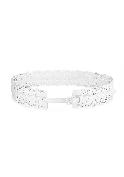 Bild: Taillengürtel von LASCANA: Taillengürtel von LASCANA. Aus Lederimitat. Breite 6cm.