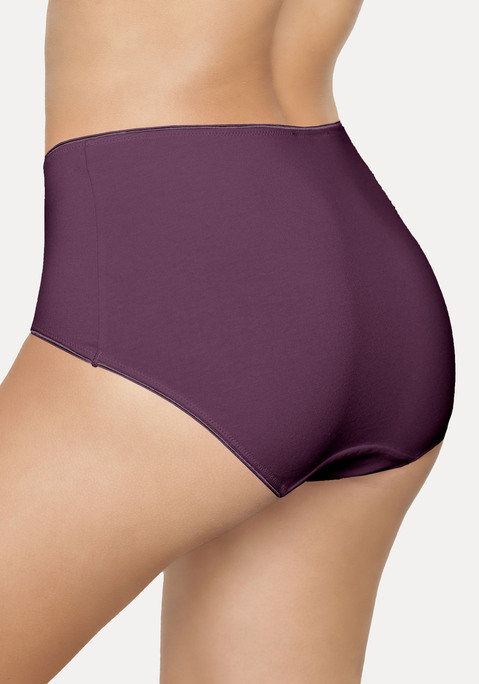 Bild: Taillenslip von LASCANA: Taillenslip von Lascana im praktischen 5er-Pack. Eingefasste Saumkanten in glänzender Optik. Klassische Passform. Elastische Baumwollqualität mit weichem Griff.