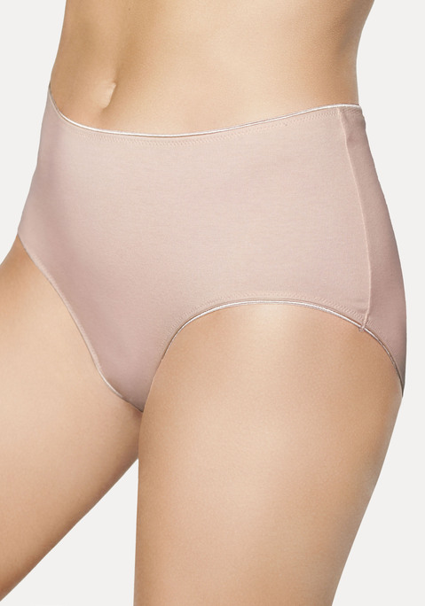 Bild: Taillenslip von LASCANA: Taillenslip von Lascana im praktischen 5er-Pack. Eingefasste Saumkanten in glänzender Optik. Klassische Passform. Elastische Baumwollqualität mit weichem Griff.