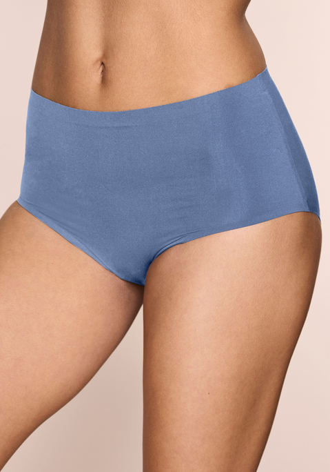 Bild: Taillenslip von LASCANA: Komfortabler Taillenslip von Lascana aus besonders elastischer Microfaser. Praktischer 2er-Pack. Etwas höhere Leibhöhe. Dank nahtloser Verarbeitung zeichnet sich nichts unter enger Kleidung ab. Besonders bequeme und leichte Qualität.