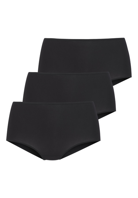 Bild: Taillenslip von LASCANA: Lascana Taillenslips im 3er-Pack. Mit flachen, elastischen Abschlüssen für eine bequeme Passform. Aus weicher, anschmiegsamer Modal-Qualität.