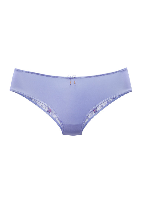 Bild: Tanga von LASCANA: Femininer Tanga mit feiner Schleifenapplikation. Aus transparentem Soft-Mesh mit einem hübschen Blumenmuster aus Stickereispitze sowie weichem Microtouch-Material. Mit eingearbeitetem Baumwollzwickel. Passende BHs aus der gleichen Serie erhältlich. Mit Liebe & Leidenschaft in Hamburg kreiert. Obermaterial: 73% Polyamid, 20% Polyester, 7% Elasthan.