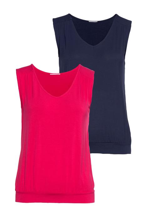 Tanktop von LASCANA in pink