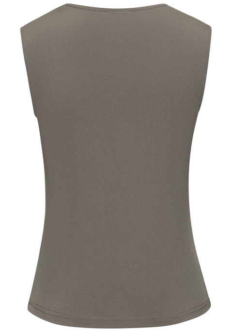 Bild: Tanktop von LASCANA: Elegantes Top von Lascana mit Karree-Ausschnitt. Breite Träger. Vorne doppellagig gearbeitet. Elastische, bügelarme Qualität.
