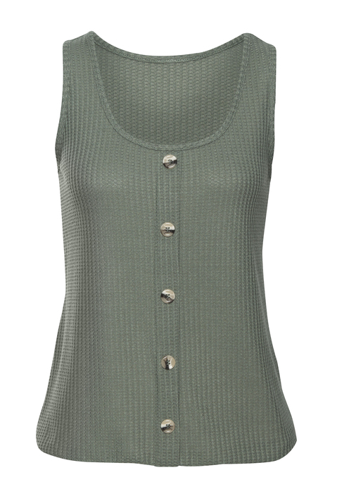 LASCANA Trägertop Damen khaki Gr.36/38