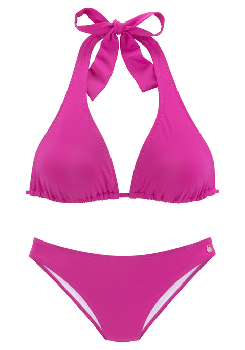 LASCANA Triangel-Bikini Damen pink Gr.34 Cup C/D