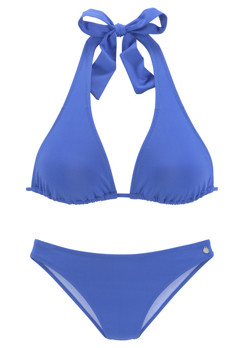 LASCANA Triangel-Bikini Damen royalblau Gr.32 Cup A/B