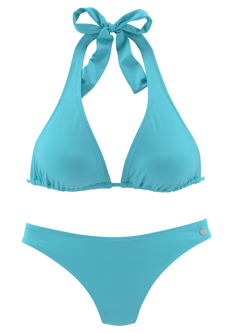 LASCANA Triangel-Bikini Damen türkis Gr.32 Cup A/B