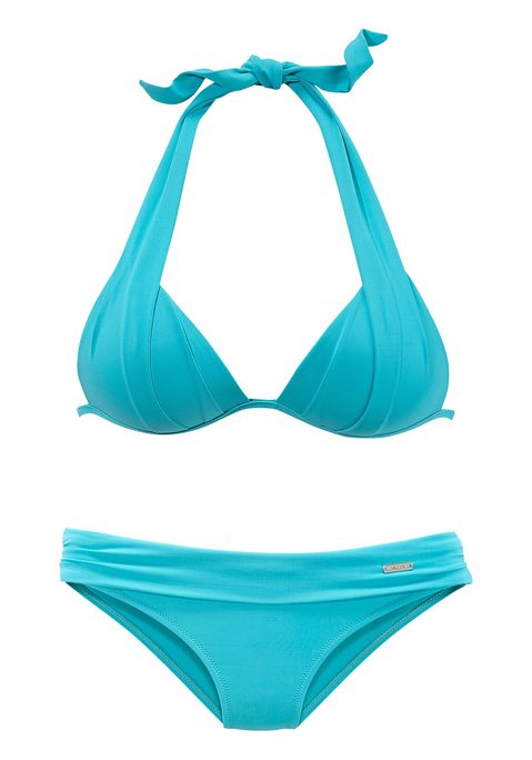 LASCANA Triangel-Bikini Damen türkis Gr.32 Cup A