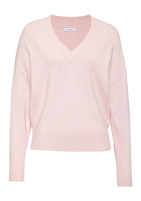 Bild: V-Ausschnitt-Pullover von LASCANA: 
