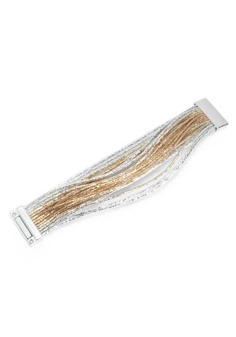 Bild: Wickelarmband von LASCANA: Mehrreihiges Magnetarmband von Lascana im Wickel-Look. Highlight: der stilvolle Farbverlauf. Mit praktischem Magnetverschluss. Perfekt geeignet für jeden Tag. Aus hochwertigem Lederimitat.