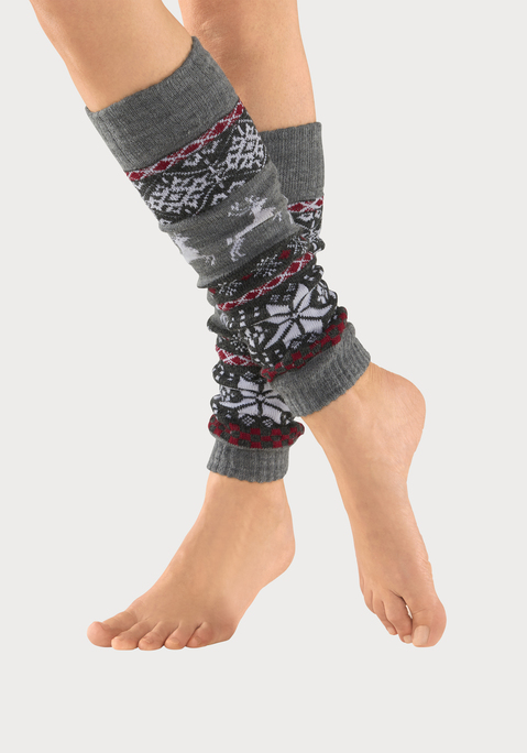Bild: Beinstulpen von Lavana: Bequeme Beinstulpen von Lavana aus kuschelig-weicher Strickqualität und mit angenehmen Bündchen. Besonders trendy zu Boots und Stiefeln. Wärmende Qualität mit Wollanteil.