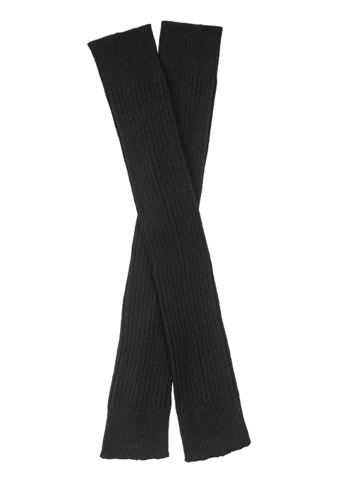 Bild: Beinstulpen von Lavana: Stylische Overknee-Strümpfe von Lavana mit elastischen Rippbündchen und feinem Strickmuster. Perfekt als trendiges Mode-Accessoire. Weiche Qualität.