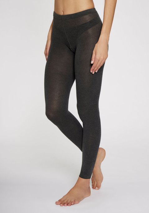 Bild: Strickstrumpfleggings von Lavana: Halten schön warm: Leggings von Lavana im Strickdesign. Breites, elastisches Rippbündchen für komfortablen Sitz. Auch gut zum Drunterziehen. Weiche Baumwollmischung.