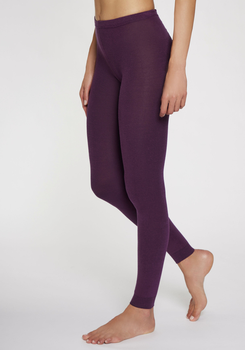 Bild: Strickstrumpfleggings von Lavana: Halten schön warm: Leggings von Lavana im Strickdesign. Breites, elastisches Rippbündchen für komfortablen Sitz. Auch gut zum Drunterziehen. Weiche Baumwollmischung.