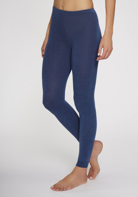 Bild: Strickstrumpfleggings von Lavana: Halten schön warm: Leggings von Lavana im Strickdesign. Breites, elastisches Rippbündchen für komfortablen Sitz. Auch gut zum Drunterziehen. Weiche Baumwollmischung.