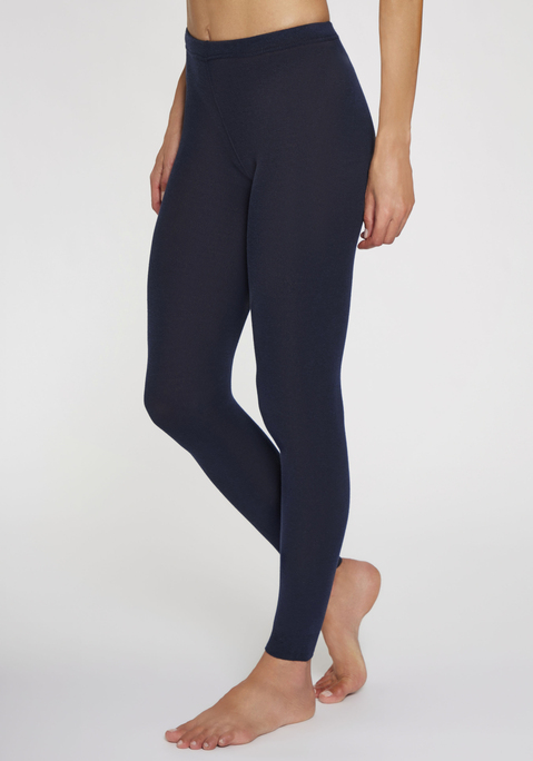 Bild: Strickstrumpfleggings von Lavana: Halten schön warm: Leggings von Lavana im Strickdesign. Breites, elastisches Rippbündchen für komfortablen Sitz. Auch gut zum Drunterziehen. Weiche Baumwollmischung.