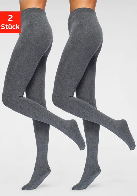 Bild: Thermostrumpfhose von Lavana: Kuschelig weiche und warme Thermo-Strickstrumpfhose von Sympatico. Ideal für kalte Tage. Die hochwertige Marken-Thermo-Strickleggings von Sympatico ist innen leicht angeraut und bietet so einen super Wärmespeicher. Super softe Materialien sorgen für ein herrlich bequemes Tragegefühl. Das breitere Bündchen sorgt für angenehmen Halt. Gönnen Sie sich und Ihren Beinen Wohlfühl-Momente. Durch die tolle Farben, können Sie die Thermo-Strumpfhose nach Lust und Laune kombinieren.  Details:  innen leicht aufgeraut                                                                                                                                                                   Mit weichem Innenvlies, schützt vor Wärmeverlust.Aus 70% Baumwolle, 25% Polyamid, 5% Elasthan.