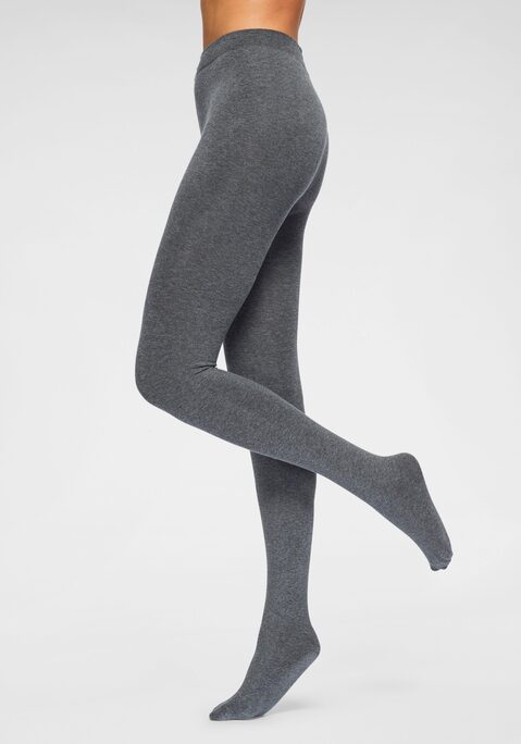 Bild: Thermostrumpfhose von Lavana: Kuschelig weiche und warme Thermo-Strickstrumpfhose von Sympatico. Ideal für kalte Tage. Die hochwertige Marken-Thermo-Strickleggings von Sympatico ist innen leicht angeraut und bietet so einen super Wärmespeicher. Super softe Materialien sorgen für ein herrlich bequemes Tragegefühl. Das breitere Bündchen sorgt für angenehmen Halt. Gönnen Sie sich und Ihren Beinen Wohlfühl-Momente. Durch die tolle Farben, können Sie die Thermo-Strumpfhose nach Lust und Laune kombinieren.  Details:  innen leicht aufgeraut                                                                                                                                                                   Mit weichem Innenvlies, schützt vor Wärmeverlust.Aus 70% Baumwolle, 25% Polyamid, 5% Elasthan.
