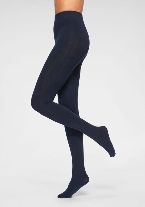 Bild: Thermostrumpfhose von Lavana: Kuschelig weiche und warme Thermo-Strickstrumpfhose von Sympatico. Ideal für kalte Tage. Die hochwertige Marken-Thermo-Strickleggings von Sympatico ist innen leicht angeraut und bietet so einen super Wärmespeicher. Super softe Materialien sorgen für ein herrlich bequemes Tragegefühl. Das breitere Bündchen sorgt für angenehmen Halt. Gönnen Sie sich und Ihren Beinen Wohlfühl-Momente. Durch die tolle Farben, können Sie die Thermo-Strumpfhose nach Lust und Laune kombinieren.  Details:  innen leicht aufgeraut                                                                                                                                                                   Mit weichem Innenvlies, schützt vor Wärmeverlust.Aus 70% Baumwolle, 25% Polyamid, 5% Elasthan.