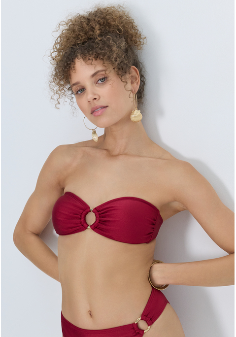 Bild: Bandeau-Bikini-Top von LSCN by LASCANA: Sunny