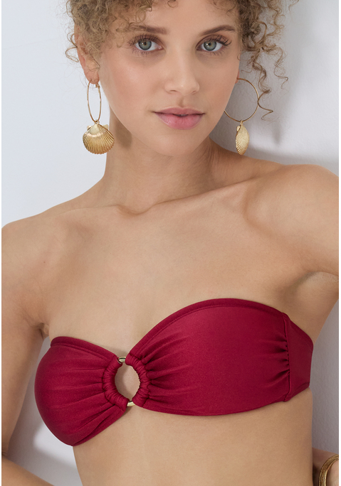 Bild: Bandeau-Bikini-Top von LSCN by LASCANA: Sunny