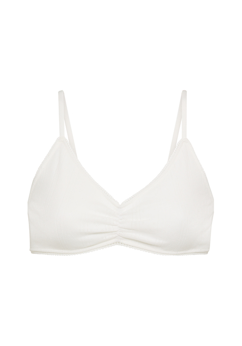 Bild: Bralette von LSCN by LASCANA: Bralette von LSCN by Lascana mit längenverstellbaren Trägern. Vorne doppelt gearbeitet für mehr Halt. Für Cup A/B geeignet. Aus reiner Baumwolle.