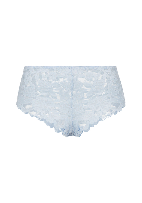 Bild: Brasilslip von LSCN by LASCANA: Verführerischer Brasilslip von LSCN by Lascana, komplett aus floraler Spitze. Modische High-waist-Passform. Angenehm weiche Qualität.