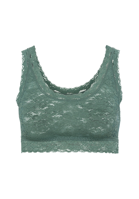 Bild: Bustier von LSCN by LASCANA: Sportliches Bustier von LSCN by Lascana mit floral gemusterter Spitze. Mesh-Futter vorn. Leichter Halt. Vielseitig kombinierbar. Weiche, elastische Qualität.