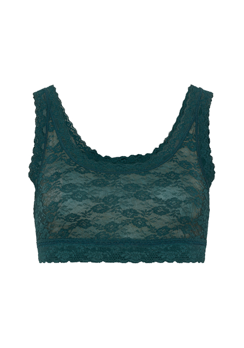 Bild: Bustier von LSCN by LASCANA: Sportliches Bustier von LSCN by Lascana mit floral gemusterter Spitze. Mesh-Futter vorn. Leichter Halt. Vielseitig kombinierbar. Weiche, elastische Qualität.