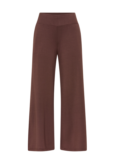 Bild: Loungehose von LSCN by LASCANA: Mit weitem Bein: unifarbene Loungehose von LSCN by Lascana. Breiter, elastischer Bund für viel Tragekomfort. Beine mit seitlichen Schlitzen. Zu vielen verschiedenen Oberteilen kombinierbar. Hochwertige, herrlich weiche Qualität.