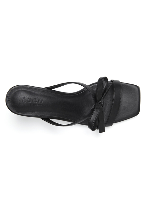 Bild: Pantolette von LSCN by LASCANA: Pantolette von LSCN by LASCANA. Absatzhöhe ca. 5cm. Obermaterial aus Lederimitat. Futter aus Textil. Decksohle aus Lederimitat. Laufsohle aus Synthetik.