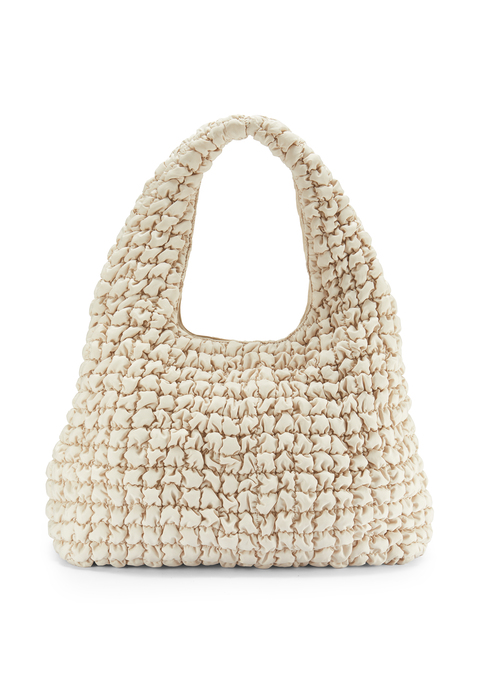 Bild: Shopper von LSCN by LASCANA: Shopper von LSCN by Lascana. Vegan, aus Textil. Puffer-Design, kleine Innentasche. Viel Stauraum. Vielseitig kombinierbar, passt zu Jeans, Kleidern und Röcken.