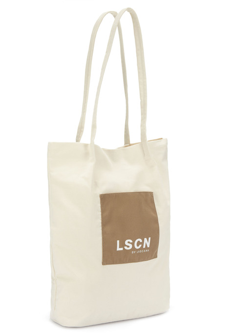 Bild: Shopper von LSCN by LASCANA: Shopper VEGAN by LSCN by LASCANA. Aus Baumwolle. Maße (H/B/T) = 41/30/12cm.