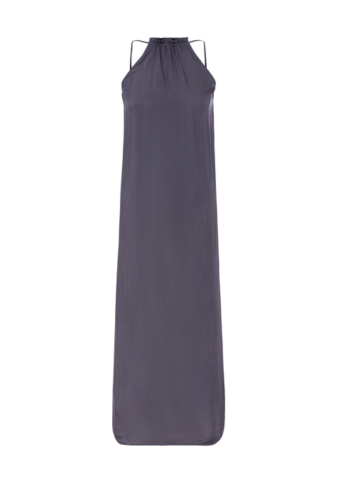 Bild: Strandkleid von LSCN by LASCANA: Maxikleid von LSCN by Lascana. Amerikanischer Ausschnitt mit Tunnelzug. Tunnelzug zum Variieren des Rückenausschnitts. Dünne Träger, bequeme Passform. Leichte Viskose-Webware.