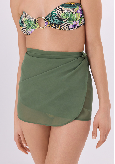 Bild: Strandrock von LSCN by LASCANA: Transparenter Pareo von LSCN by Lascana. Unifarben. Variables Styling möglich. Perfekt zu Bikini oder Badeanzug. Luftiges, fließendes Chiffon-Material.