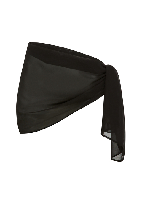 Bild: Strandrock von LSCN by LASCANA: Transparenter Pareo von Lascana. Unifarben. Variables Styling möglich. Perfekt zu Bikini oder Badeanzug. Luftiges, fließendes Chiffon-Material.